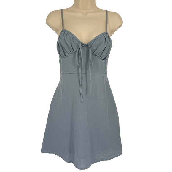 Camellia Dresses & Skirts - Camellia Women Dress Size S Y2K Sweetheart Tank Coquette Milk Maid NWT Flaws
